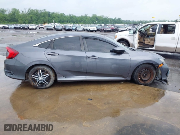 2019 Honda Civic Sedan LX with VIN 2HGFC2F60KH537797, listed as a IAAI auction lot 42119603 with 1 mi miles. Bid and sale history available at carsss.com. Image 12.