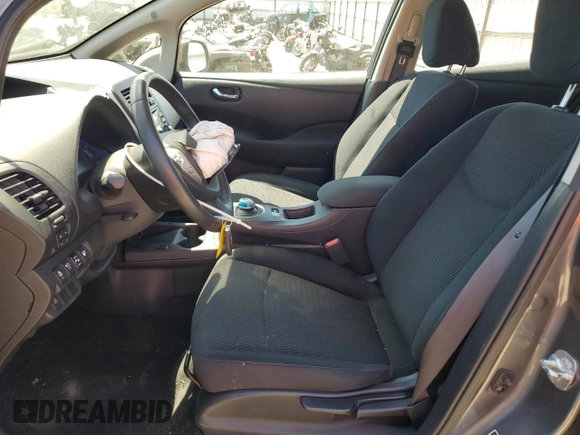 2015 Nissan LEAF SV with VIN 1N4AZ0CPXFC305330, listed as a Copart auction lot 57963873 with 42,073 mi miles. Bid and sale history available at carsss.com. Image 7.