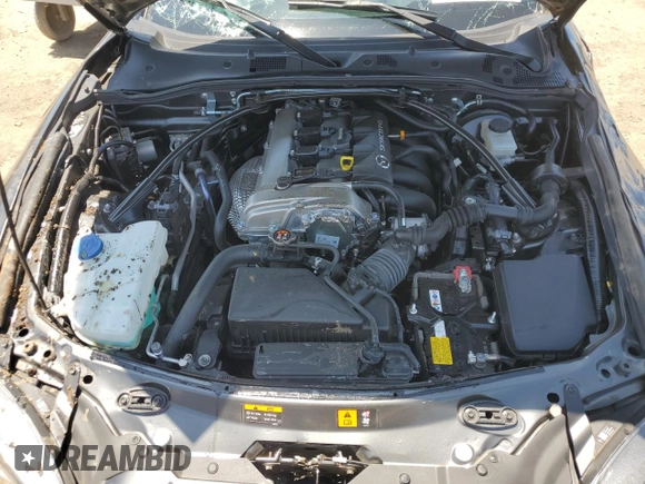 2021 Mazda MX-5 Miata Grand Touring with VIN JM1NDAD79M0458827, listed as a Copart auction lot 62238855 with 20,497 mi miles and Salvage title. Bid and sale history available at DreamBid. Image 11.