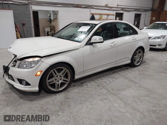 2009 Mercedes-Benz C 350 Sport with VIN WDDGF56X49F254759, listed as a IAAI auction lot 42026941 with 163,688 mi miles and . Bid and sale history available at DreamBid. Image 2.