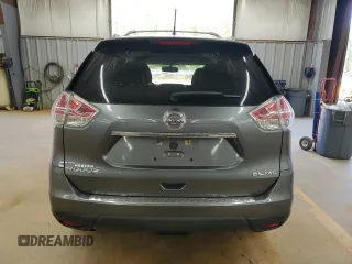 2015 Nissan Rogue SV with VIN 5N1AT2MVXFC857734, listed as a Copart auction lot 53336975 with 170,944 mi miles and Salvage Title. Bid and sale history available at DreamBid. Image 6.