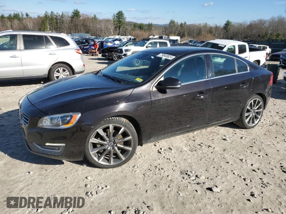 2015 Volvo S60 T5 Platinum with VIN YV1612TD0F1315573, listed as a Copart auction lot 79849824 with 83,623 mi miles and Salvage Title. Bid and sale history available at carsss.com. Image 1.