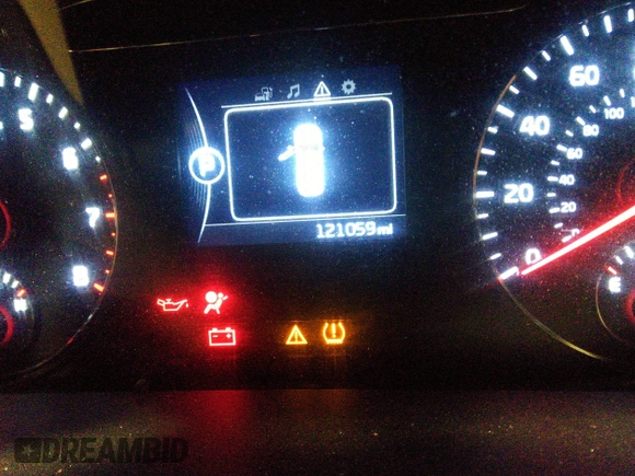 2016 Kia Sorento LX with VIN 5XYPGDA3XGG048328, listed as a IAAI auction lot 41836120 with 121,029 mi miles and . Bid and sale history available at DreamBid. Image 16.