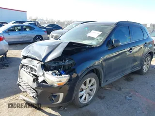 2015 Mitsubishi Outlander Sport 2.4 GT with VIN 4A4AP4AW6FE029095, listed as a IAAI auction lot 41659098 with 102,542 mi miles. Bid and sale history available at carsss.com. Image 17.