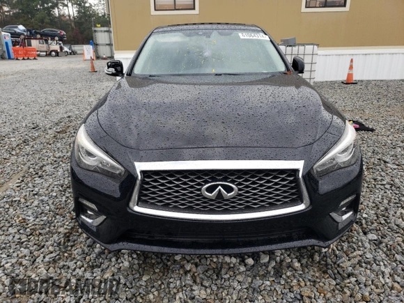 2020 Infiniti Q50 3.0t SPORT with VIN JN1EV7AP7LM201826, listed as a Copart auction lot 81064314 with 95,036 mi miles and Salvage Title. Bid and sale history available at carsss.com. Image 5.