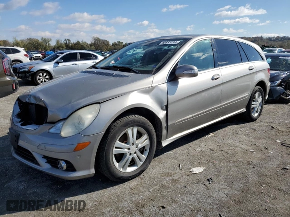2008 Mercedes-Benz R 3.5L with VIN 4JGCB65E28A086296, listed as a Copart auction lot 79639724 with 283,508 mi miles and Salvage title. Bid and sale history available at DreamBid. Image 1.