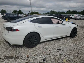 2017 Tesla Model S 100D with VIN 5YJSA1E20HF228860, listed as a Copart auction lot 63567445 with Not provided miles and Clean title. Bid and sale history available at DreamBid. Image 3.