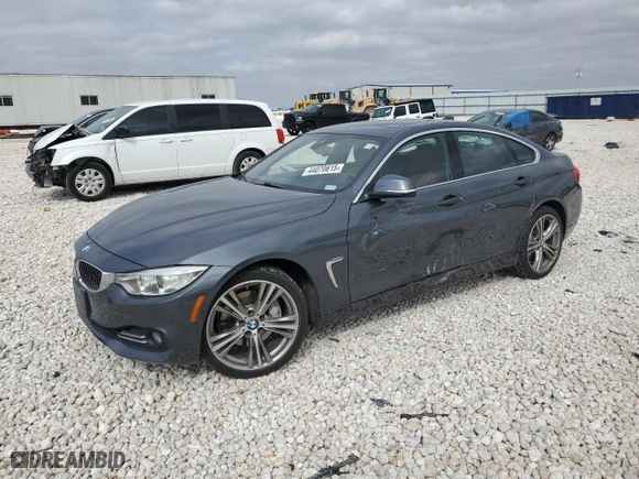 2017 BMW 4 Series 440i xDrive with VIN WBA4E5C56HG189437, listed as a Copart auction lot 44070615 with 66,793 mi miles and Salvage Title. Bid and sale history available at carsss.com. Image 1.