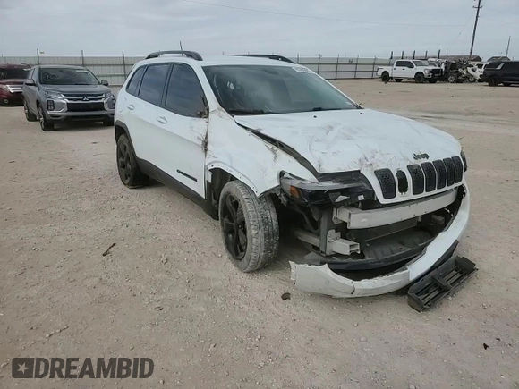 2020 Jeep Cherokee Altitude with VIN 1C4PJLLB2LD511054, listed as a Copart auction lot 45369365 with 119,961 mi miles and Salvage Title. Bid and sale history available at carsss.com. Image 12.