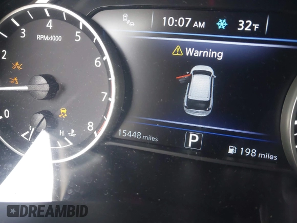 2021 Nissan Murano SL with VIN 5N1AZ2CS3MC147061, listed as a IAAI auction lot 41358296 with 15,404 mi miles and . Bid and sale history available at DreamBid. Image 16.
