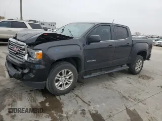 2020 GMC Canyon 2WD SLE with VIN 1GTG5CEN4L1249969, listed as a Copart auction lot 43792235 with 40,017 mi miles and Salvage Title. Bid and sale history available at carsss.com. Image 1.