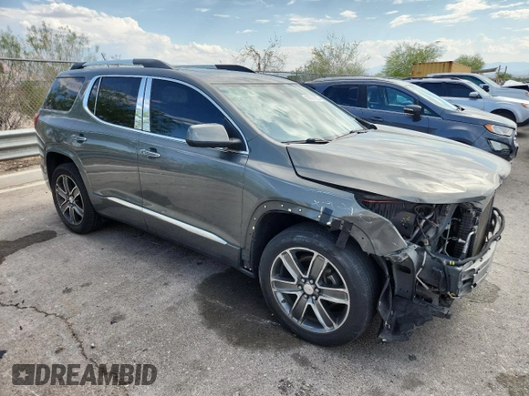 2017 GMC Acadia Denali with VIN 1GKKNPLS9HZ201178, listed as a Copart auction lot 58357065 with 137,804 mi miles and Salvage title. Bid and sale history available at DreamBid. Image 4.