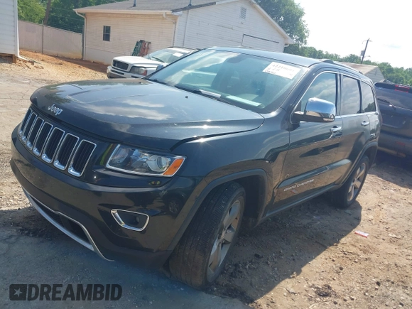 2014 Jeep Grand Cherokee Limited with VIN 1C4RJEBT6EC187548, listed as a IAAI auction lot 42210601 with 138,451 mi miles and . Bid and sale history available at DreamBid. Image 19.