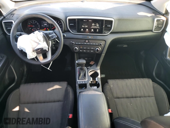 2020 Kia Sportage LX with VIN KNDPMCAC8L7709154, listed as a Copart auction lot 48353215 with 65,511 mi miles and Salvage Title. Bid and sale history available at carsss.com. Image 8.