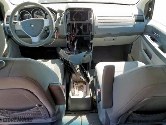 2009 Dodge Grand Caravan SE with VIN 2D8HN44E19R623536, listed as a Copart auction lot 50150095 with 185,404 mi miles and Salvage Title. Bid and sale history available at carsss.com. Image 8.