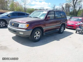 2002 Toyota Land Cruiser with VIN JTEHT05J422022565, listed as a IAAI auction lot 42042565 with 550,000 mi miles. Bid and sale history available at carsss.com. Image 17.
