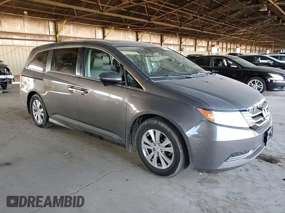 2014 Honda Odyssey EX-L with VIN 5FNRL5H61EB045056, listed as a Copart auction lot 88178255 with 112,464 mi miles and Salvage Title. Bid and sale history available at carsss.com. Image 11.