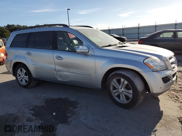 2009 Mercedes-Benz GL-Class 4.6L with VIN 4JGBF71E39A450223, listed as a Copart auction lot 76686084 with 189,999 mi miles and Salvage Title. Bid and sale history available at carsss.com. Image 4.