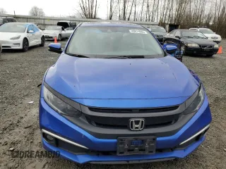 2020 Honda Civic Sedan EX-L with VIN 19XFC1F7XLE204196, listed as a Copart auction lot 49874965 with 70,907 mi miles and Salvage Title. Bid and sale history available at carsss.com. Image 5.