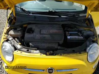 2016 FIAT 500 Pop with VIN 3C3CFFAR7GT122285, listed as a Copart auction lot 57107675 with 80,472 mi miles and Clean title. Bid and sale history available at DreamBid. Image 11.