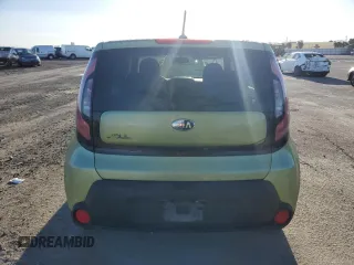 2014 Kia Soul + with VIN KNDJP3A59E7725011, listed as a Copart auction lot 51456125 with 93,548 mi miles and Salvage Title. Bid and sale history available at carsss.com. Image 6.