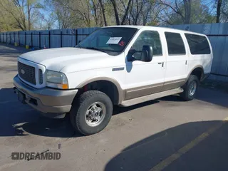 2003 Ford Excursion Eddie Bauer with VIN 1FMSU45PX3EB55961, listed as a IAAI auction lot 42024840 with 284,158 mi miles and . Bid and sale history available at DreamBid. Image 17.