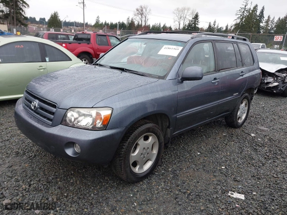 2007 Toyota Highlander w/3rd Row with VIN JTEEP21A670193071, listed as a IAAI auction lot 41861569 with 122,843 mi miles. Bid and sale history available at carsss.com. Image 18.