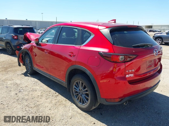 2020 Mazda CX-5 Touring with VIN JM3KFACM1L0756864, listed as a IAAI auction lot 41761131 with 16,646 mi miles and . Bid and sale history available at carsss.com. Image 3.