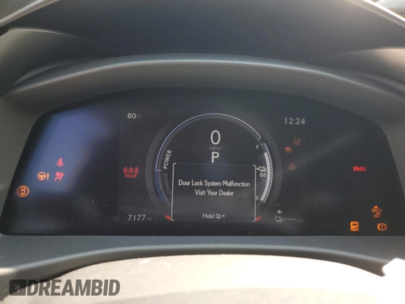 2023 Lexus RZ 450e Premium z VIN JTJAAAAB7PA020545, wystawiony jako Copart lot #66806794 z przebiegiem 7 177 mil mil oraz Szkoda całkowita • Salvage title. Historia ofert i sprzedaży dostępna na DreamBid. Obrazek 9.