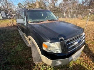 2008 Ford Expedition EL Eddie Bauer with VIN 1FMFK17558LA88190, listed as a Copart auction lot 47157645 with 199,528 mi miles and Clean Title. Bid and sale history available at carsss.com. Image 1.