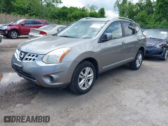 2013 Nissan Rogue S with VIN JN8AS5MV6DW601616, listed as a IAAI auction lot 42230998 with 119,521 mi miles and . Bid and sale history available at DreamBid. Image 2.