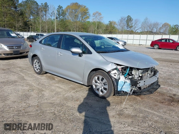 2023 Toyota Corolla LE with VIN 5YFB4MDE5PP016169, listed as a IAAI auction lot 41925056 with 37,530 mi miles and . Bid and sale history available at DreamBid. Image 1.