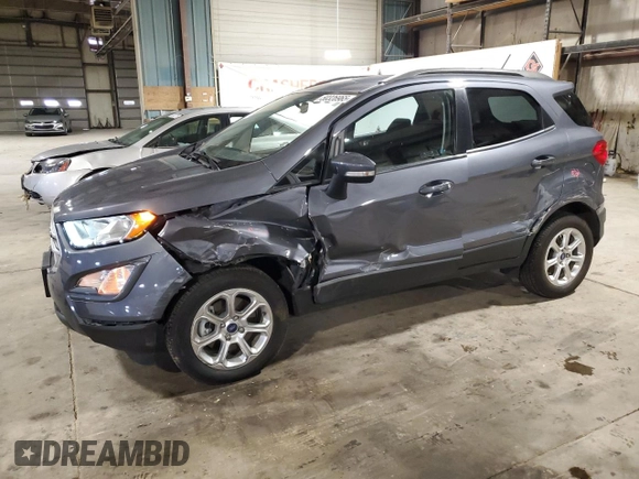 2018 Ford EcoSport SE z VIN MAJ3P1TE5JC244397, wystawiony jako Copart lot #50326965 z przebiegiem 52 867 mil mil oraz Szkoda całkowita • Salvage title. Historia ofert i sprzedaży dostępna na DreamBid. Obrazek 1.
