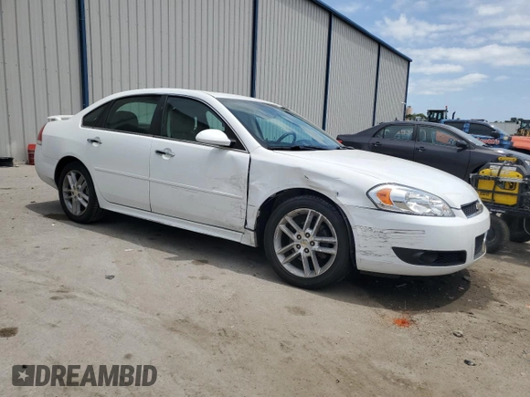 2012 Chevrolet Impala LTZ with VIN 2G1WC5E33C1131846, listed as a Copart auction lot 54431515 with 228,537 mi miles and Salvage Title. Bid and sale history available at DreamBid. Image 4.