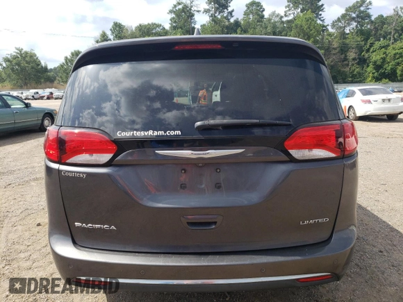 2017 Chrysler Pacifica Limited with VIN 2C4RC1GGXHR644646, listed as a Copart auction lot 63326395 with 85,700 mi miles and Salvage title. Bid and sale history available at DreamBid. Image 6.