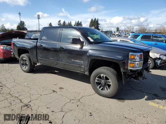 2015 Chevrolet Silverado 1500 LT with VIN 3GCUKREC9FG223208, listed as a Copart auction lot 47499695 with 173,163 mi miles and Salvage Title. Bid and sale history available at carsss.com. Image 4.