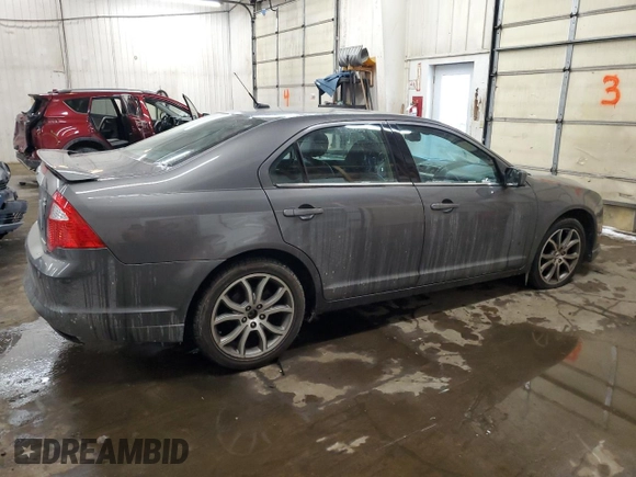 2011 Ford Fusion SEL with VIN 3FAHP0CG8BR242129, listed as a Copart auction lot 45377025 with 153,808 mi miles and Salvage Title. Bid and sale history available at carsss.com. Image 3.