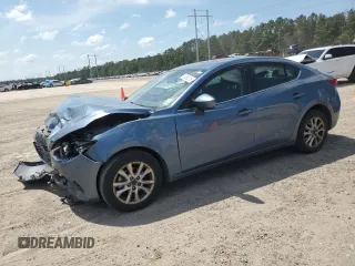 2016 Mazda 3 i Touring with VIN 3MZBM1V79GM298562, listed as a Copart auction lot 57495315 with 37,899 mi miles and Salvage title. Bid and sale history available at DreamBid. Image 1.
