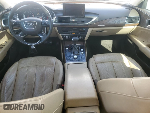 2012 Audi A7 Prestige with VIN WAU2GAFC9CN092578, listed as a Copart auction lot 58527965 with 139,673 mi miles and Salvage title. Bid and sale history available at DreamBid. Image 8.