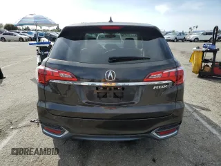 2016 Acura RDX Technology with VIN 5J8TB3H58GL013792, listed as a Copart auction lot 48191155 with 56,715 mi miles and Salvage Title. Bid and sale history available at DreamBid. Image 6.