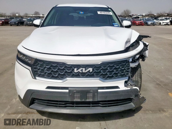 2023 Kia Sorento LX with VIN 5XYRG4LC7PG179481, listed as a Copart auction lot 49165445 with 73,144 mi miles and Salvage Title. Bid and sale history available at carsss.com. Image 5.
