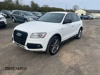 2017 Audi SQ5 Premium Plus with VIN WA1CCAFP0HA027441, listed as a Copart auction lot 51878075 with 111,474 mi miles and Clean Title. Bid and sale history available at carsss.com. Image 1.