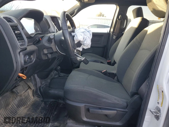 2021 Ram 2500 Tradesman with VIN 3C6UR5HJ3MG503242, listed as a Copart auction lot 43940955 with 0 mi miles and Non Repairable. Bid and sale history available at carsss.com. Image 7.