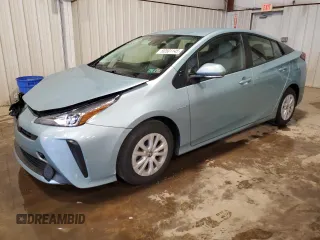 2021 Toyota Prius L Eco с VIN JTDKAMFU7M3147458, выставлен на аукционе Copart как лот 60501145 с пробегом 77 180 миль миль и Списание • Salvage title. История ставок и продаж доступна на DreamBid. Изображение 1.