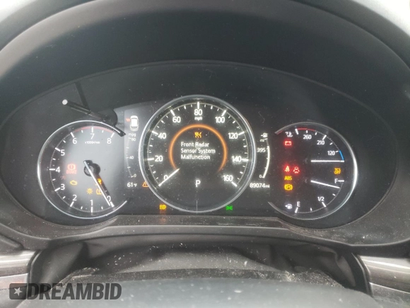 2020 Mazda CX-5 Grand Touring with VIN JM3KFADM4L1783968, listed as a Copart auction lot 85994244 with 89,074 mi miles and Salvage Title. Bid and sale history available at DreamBid. Image 9.