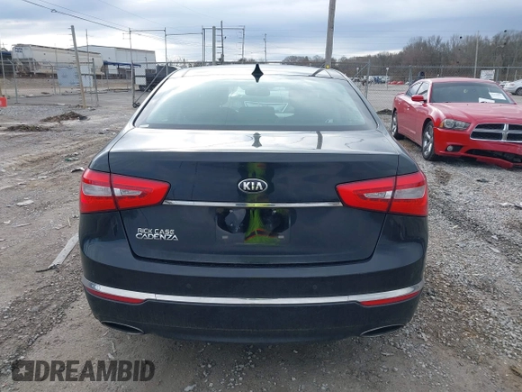 2015 Kia Cadenza Premium with VIN KNALN4D74F5188219, listed as a IAAI auction lot 41530800 with 144,330 mi miles. Bid and sale history available at carsss.com. Image 16.