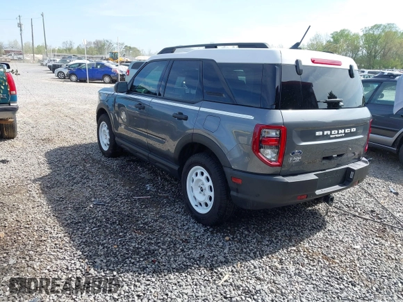 2024 Ford Bronco Sport Heritage with VIN 3FMCR9G64RRE14313, listed as a IAAI auction lot 42024410 with 6,771 mi miles and . Bid and sale history available at DreamBid. Image 3.