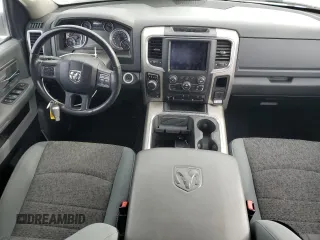 2018 Ram 1500 Big Horn with VIN 1C6RR7LMXJS348020, listed as a Copart auction lot 45270765 with 42,998 mi miles and Clean title. Bid and sale history available at DreamBid. Image 8.