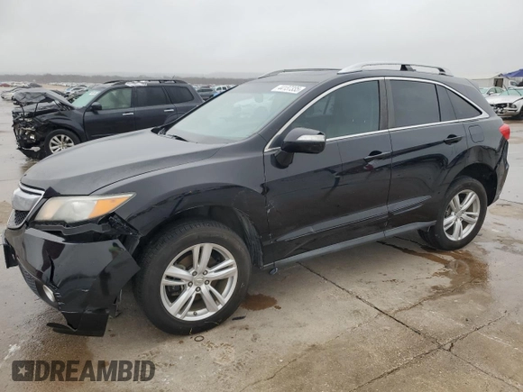 2015 Acura RDX Tech Pkg with VIN 5J8TB3H55FL003879, listed as a Copart auction lot 44137335 with 116,016 mi miles and Clean Title. Bid and sale history available at carsss.com. Image 1.