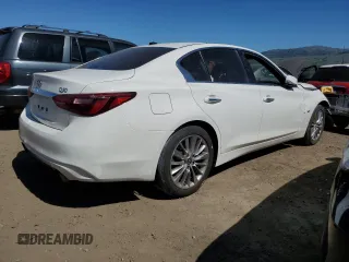 2020 Infiniti Q50 Luxe с VIN JN1EV7AP0LM206642, выставлен на аукционе Copart как лот 50543685 с пробегом 76 405 миль миль и Списание • Salvage title. История ставок и продаж доступна на DreamBid. Изображение 3.